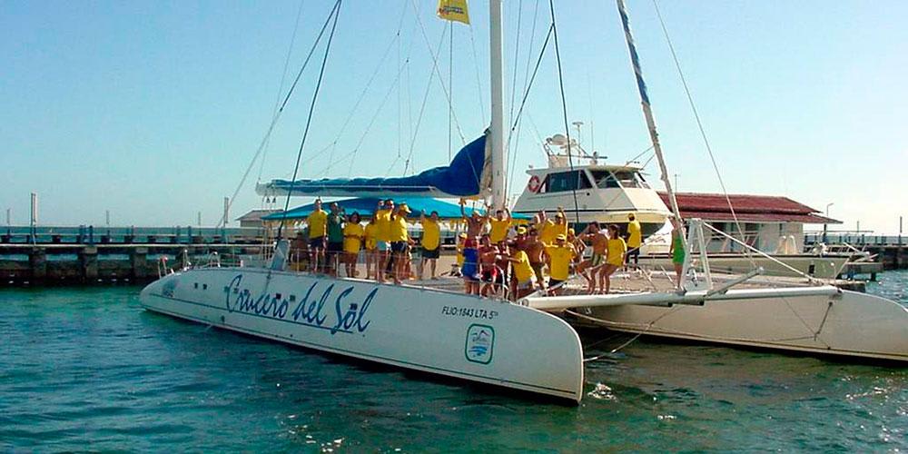 "Crucero del Sol" con Baño interactivo con DELFINES desde Varadero